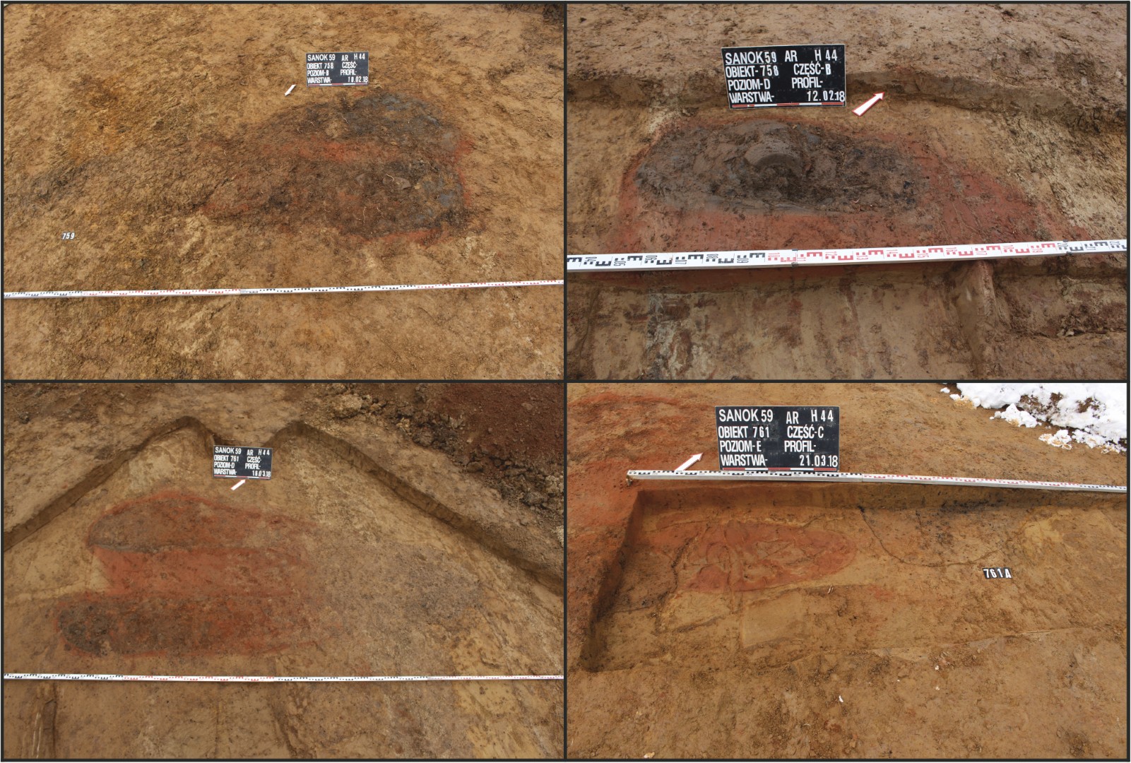 Sanok, stan. 59–60. Piece garncarskie: obiekty 758/59 i 761/59