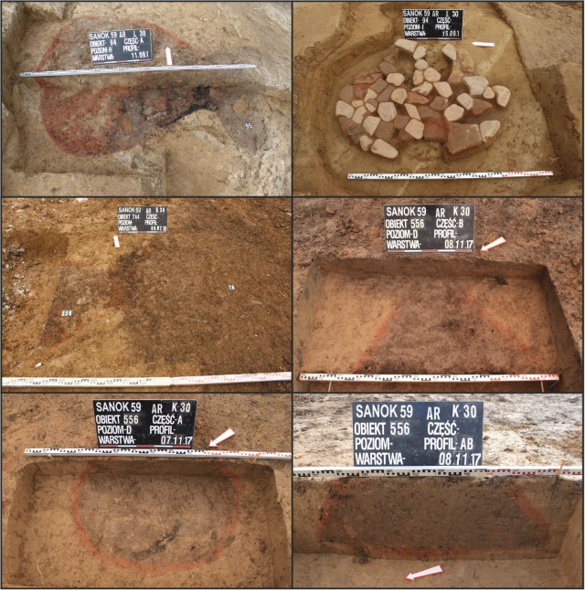 Sanok, stan. 59–60. Piece o nieokreślonych funkcjach: obiekty 94/59 i 556/59 wraz z 744/59