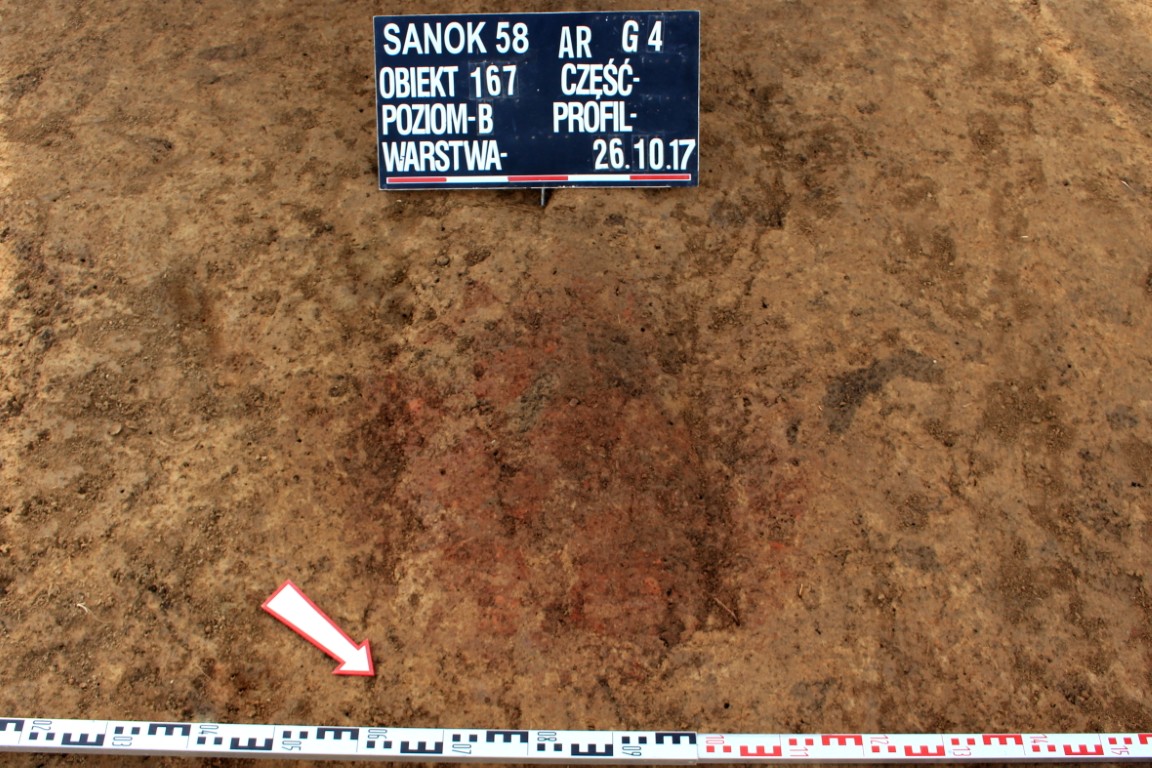 Sanok, stan. 58. Strop obiektu 167